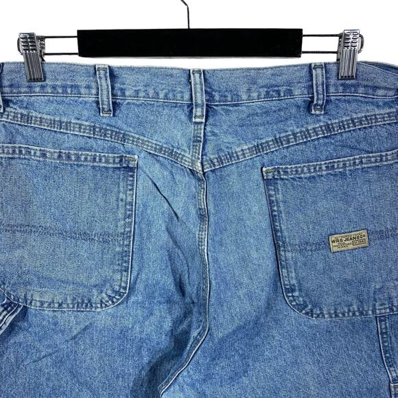 WRG Jean Co. Zip Fly Denim Carpenter Shorts - Picture 6 of 8